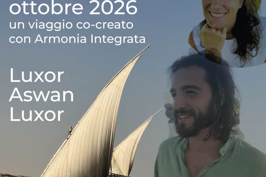 Viaggio lento sul Nilo in dahabiya 1-8 ott