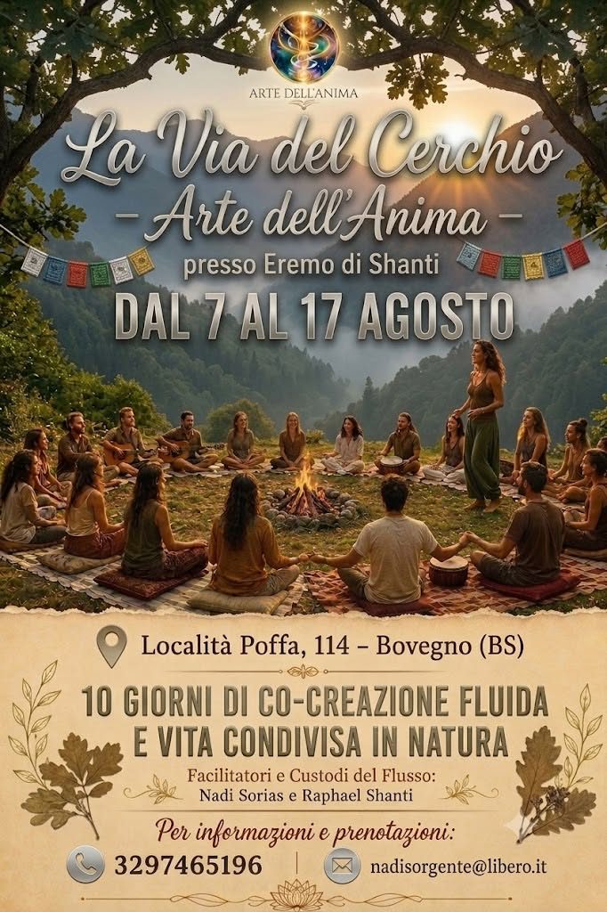 Evento La via del Cerchio presso Eremo di Shanti