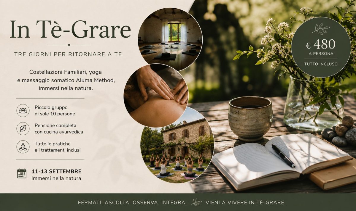 In Tè-grare Retreat Esperenziale: tre giorni di crescita personale immersi nella natura