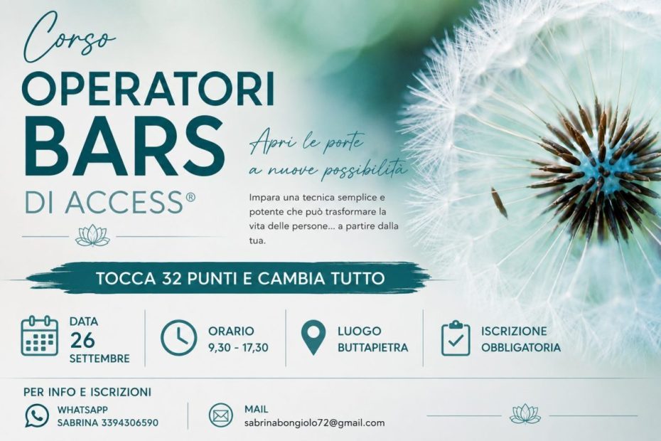 Corso per Operatori Bars