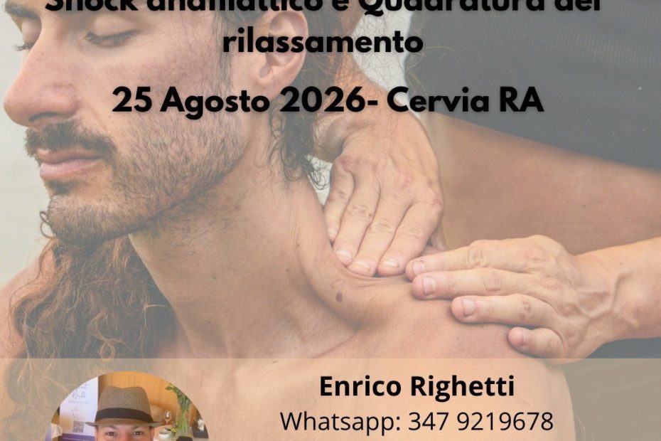 Corso PROCESSI SUL CORPO Shock anafilatti