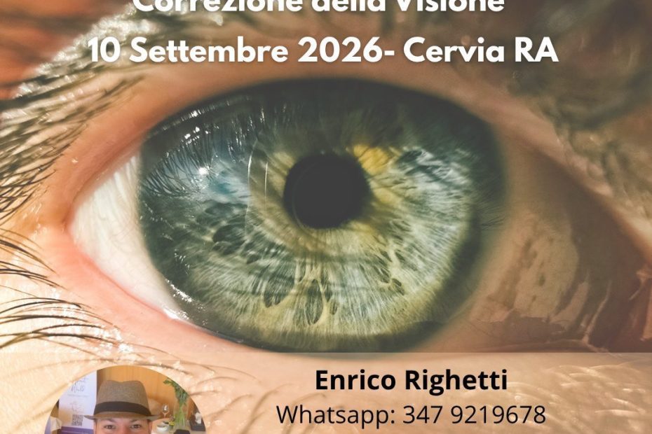 Corso PROCESSI SUL CORPO Correzione Vista