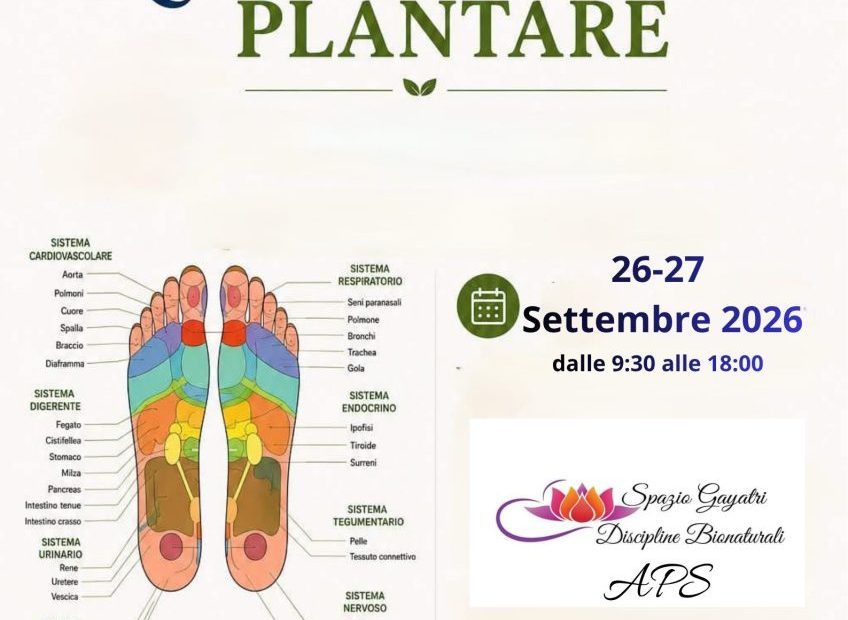 Corso Riflessologia Plantare