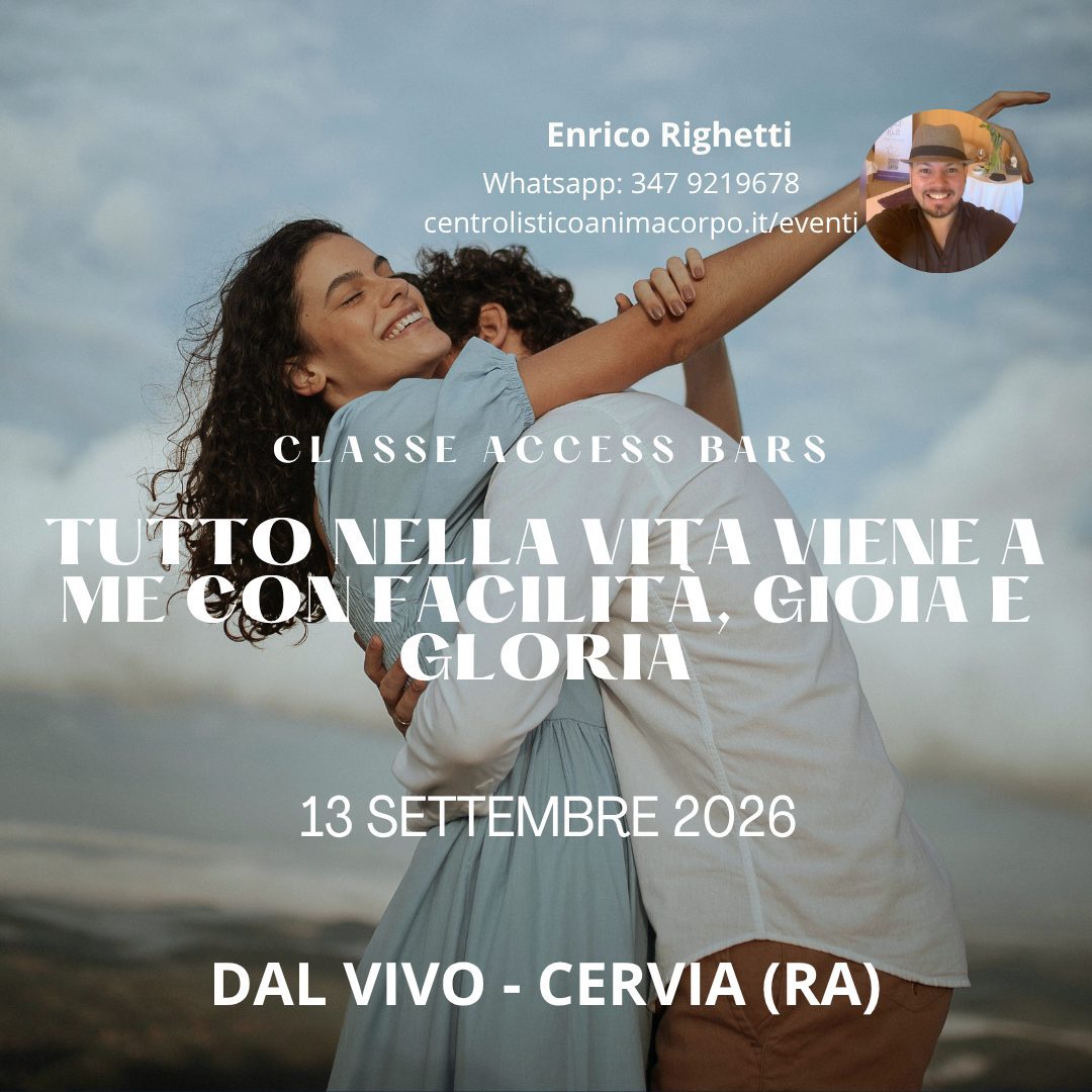 Classe di Formazione Access Bars a Cervia