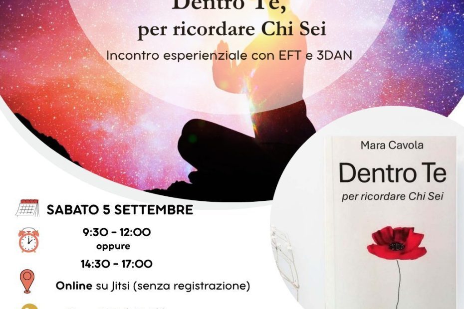 DENTRO TE: dalle pagine alla pratica