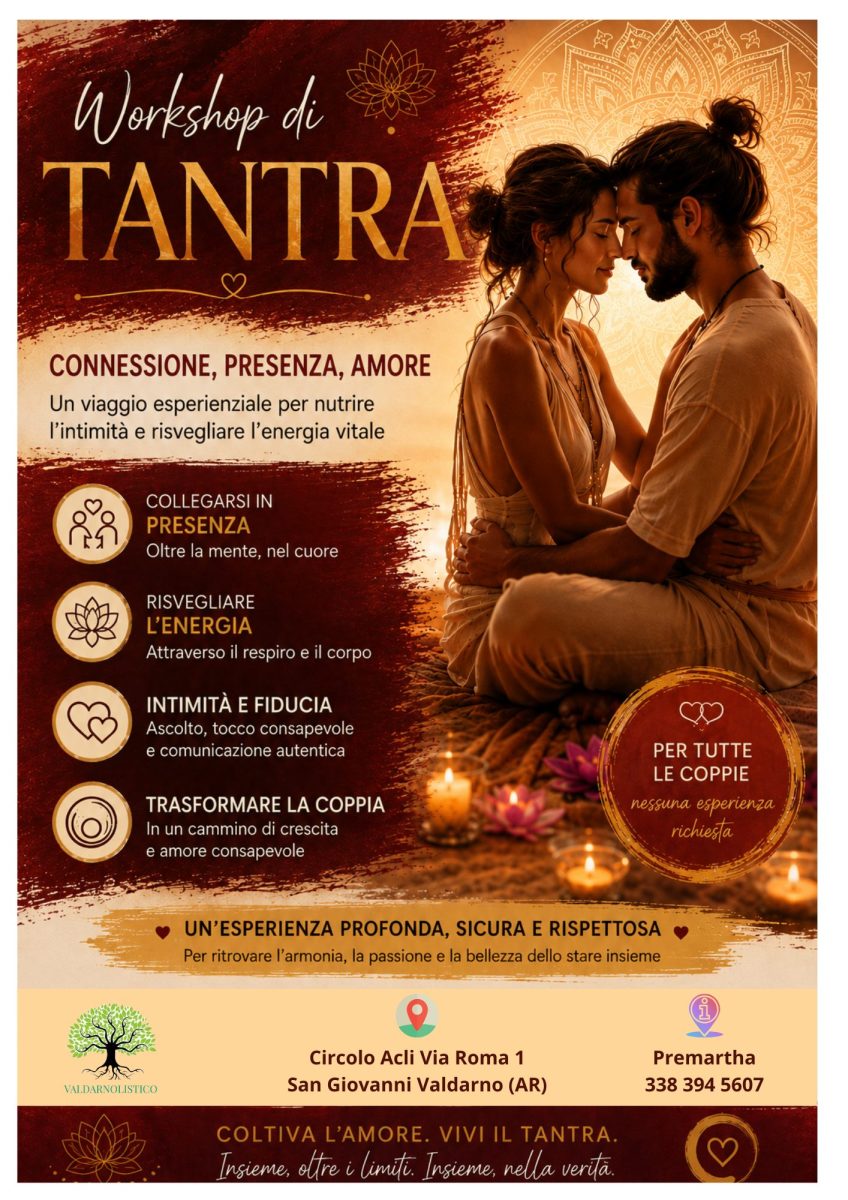 Workshop di Tantra per consapevolezza ed energia