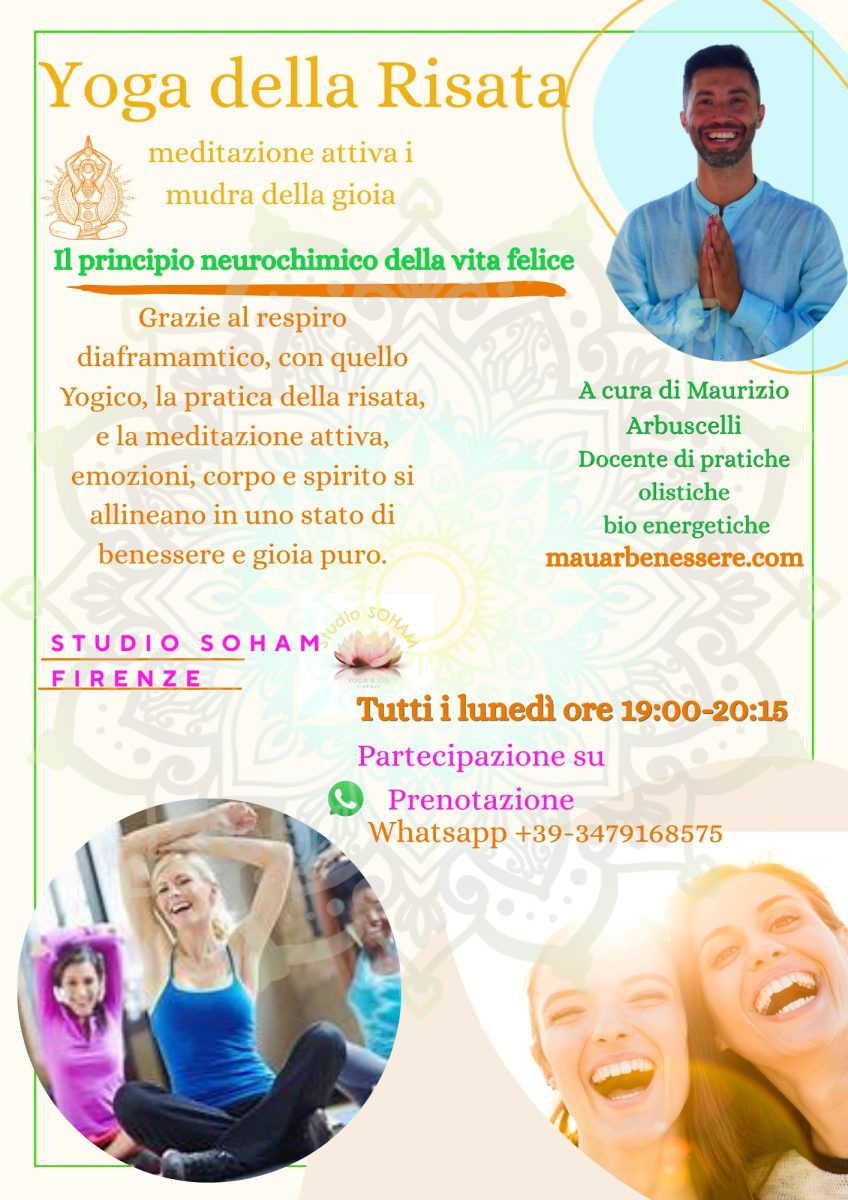 Yoga della Risata e meditazione attiva per il benessere