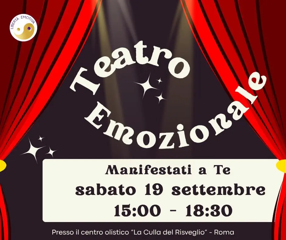 Evento di teatro emozionale a Roma