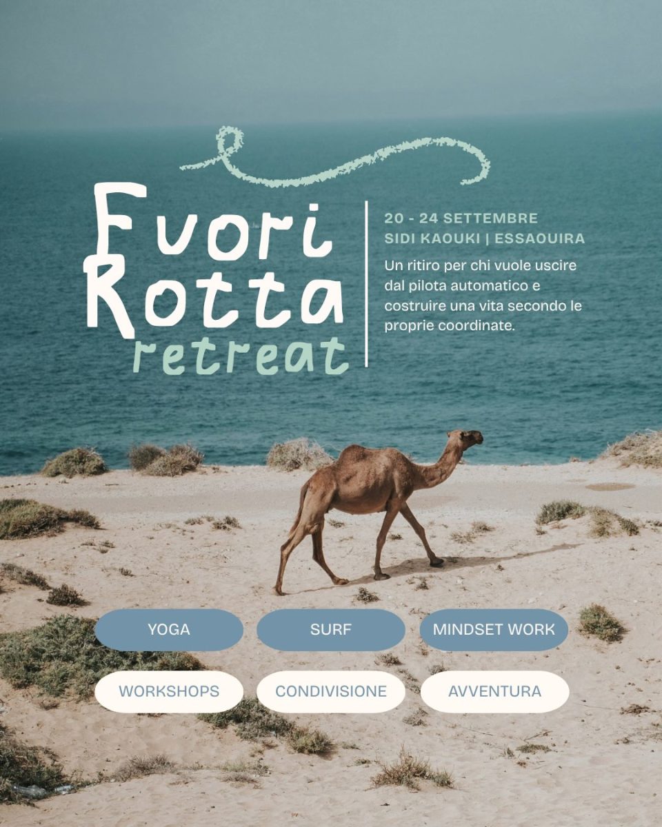 Ritiro Fuori Rotta a Essaouira, esperienza di crescita personale e yoga