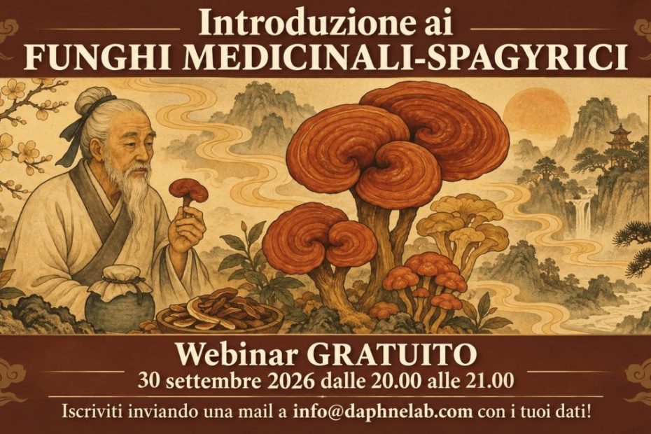 Webinar gratuito Micoterapia Spagyrica