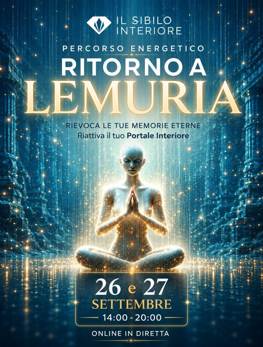 Celebrazione di Ritorno a Lemuria, percorso energetico online per la riconnessione