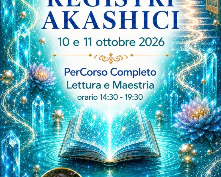 Corso Lettura e Maestria Registri Akashici