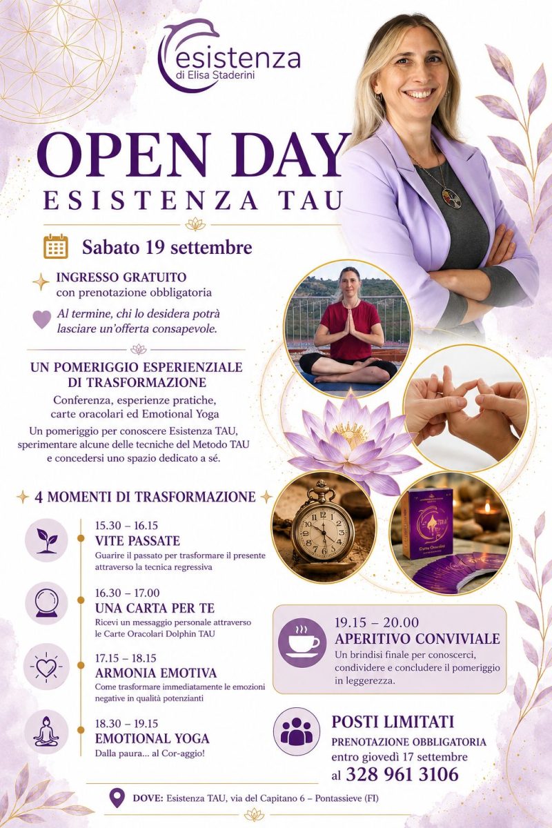 Open Day Esperienziale di Esistenza
