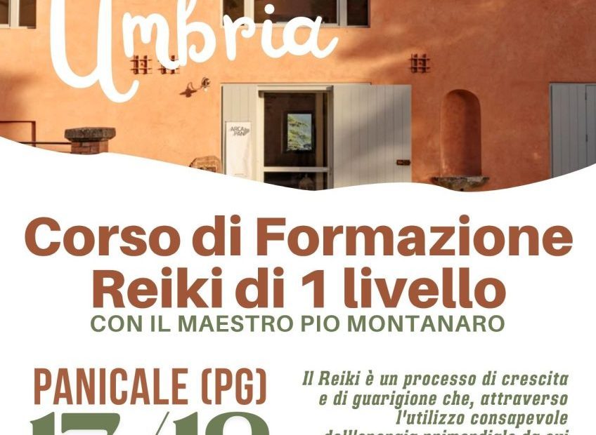 Corso di Formazione Reiki di 1 livello