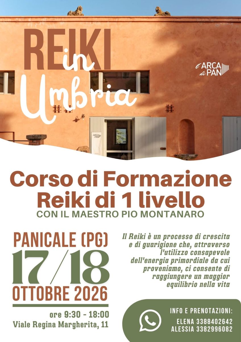 Corso di Formazione Reiki di 1 livello