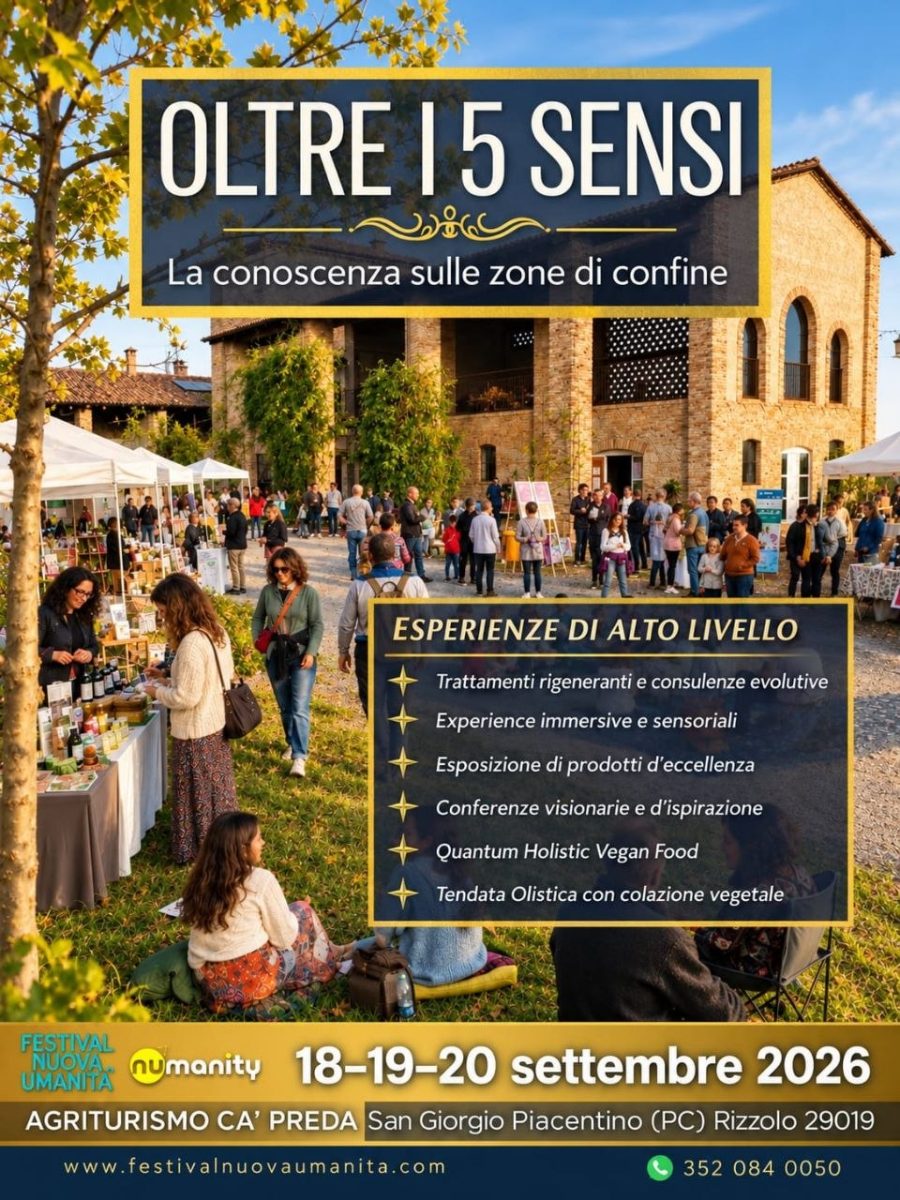 Festival della Nuova Umanità - Piacenza