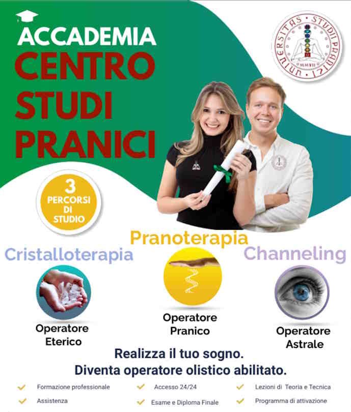 Corso professionale Prana Etere Astrale
